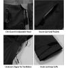 imageLittle Donkey Andy Womens Highperformance Waterproof Rain Jacket Rain Shell for Hiking TravelB1blackhighperformance