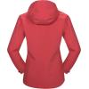 imageLittle Donkey Andy Womens Highperformance Waterproof Rain Jacket Rain Shell for Hiking TravelB4watermelon Redhighperformance