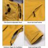 imageLittle Donkey Andy Womens Highperformance Waterproof Rain Jacket Rain Shell for Hiking TravelB5yellowhighperformance