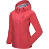 imageLittle Donkey Andy Womens Highperformance Waterproof Rain Jacket Rain Shell for Hiking TravelB4watermelon Redhighperformance