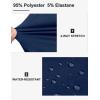 imageLittle Donkey Andy Mens Lightweight Softshell Vests Short Sleeve Jackets for Golfing Hiking RunningPure Blue