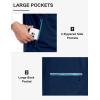 imageLittle Donkey Andy Mens Lightweight Softshell Vests Short Sleeve Jackets for Golfing Hiking RunningPure Blue