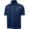 imageLittle Donkey Andy Mens Lightweight Softshell Vests Short Sleeve Jackets for Golfing Hiking RunningPure Blue