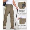 imageLittle Donkey Andy Mens Rain Waterproof Golf Pants for Men Lightweight Windproof Outdoor Fishing Hiking PantsBurnt Olive