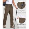 imageLittle Donkey Andy Mens Rain Waterproof Golf Pants for Men Lightweight Windproof Outdoor Fishing Hiking PantsCoffee Liqueur
