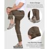 imageLittle Donkey Andy Mens Rain Waterproof Golf Pants for Men Lightweight Windproof Outdoor Fishing Hiking PantsCoffee Liqueur