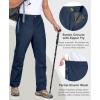 imageLittle Donkey Andy Mens Rain Waterproof Golf Pants for Men Lightweight Windproof Outdoor Fishing Hiking PantsPageant Blue
