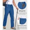 imageLittle Donkey Andy Mens Rain Waterproof Golf Pants for Men Lightweight Windproof Outdoor Fishing Hiking PantsVallarta Blue