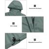 imageLittle Donkey Andy Womens Packable Rain Jacket Waterproof Lightweight Rain Coat with Hood for Golf CyclingPale Aqua
