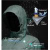 imageLittle Donkey Andy Womens Packable Rain Jacket Waterproof Lightweight Rain Coat with Hood for Golf CyclingPale Aqua