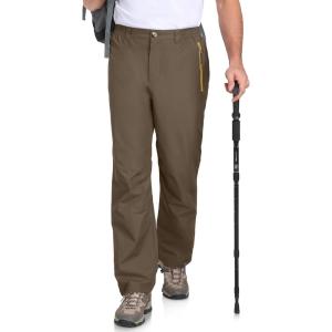 imageLittle Donkey Andy Mens Rain Waterproof Golf Pants for Men Lightweight Windproof Outdoor Fishing Hiking PantsCoffee Liqueur
