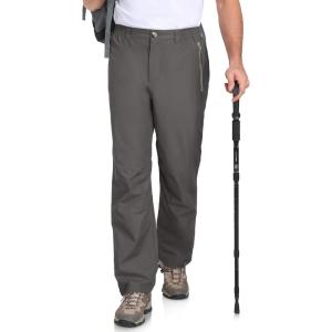 imageLittle Donkey Andy Mens Rain Waterproof Golf Pants for Men Lightweight Windproof Outdoor Fishing Hiking PantsPewter