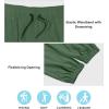 imageLittle Donkey Andy Mens Hiking Pants Lightweight Quick Dry Outdoor Running CargoDeep Green