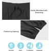 imageLittle Donkey Andy Mens Hiking Pants Lightweight Quick Dry Outdoor Running CargoSimple Black