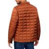 imageLittle Donkey Andy Mens Lightweight Quilted Puffer Jacket Windproof Thermal Winter Coat with Recycled InsulationBorange