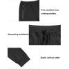 imageLittle Donkey Andy Mens Lightweight Tapered Joggers QuickDry Stretch Athletic Track Pants for Running Gym and Training1black