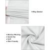 imageLittle Donkey Andy Mens Lightweight Tapered Joggers QuickDry Stretch Athletic Track Pants for Running Gym and Training4white
