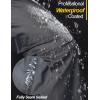 imageLittle Donkey Andy Womens Lightweight Packable Waterproof Rain Pants with Pockets for Hiking Travel FishingGrey