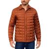imageLittle Donkey Andy Mens Lightweight Quilted Puffer Jacket Windproof Thermal Winter Coat with Recycled InsulationBorange