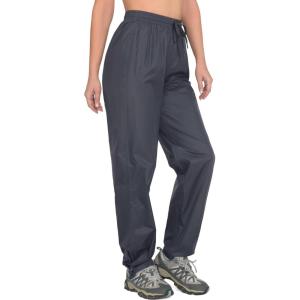 imageLittle Donkey Andy Womens Lightweight Packable Waterproof Rain Pants with Pockets for Hiking Travel FishingGrey