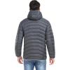 imageLittle Donkey Andy Mens Warm Waterproof Puffer Jacket Hooded Windproof Winter Coat with Recycled InsulationGrey