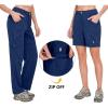 imageLittle Donkey Andy Womens Hiking Zip Off Pants Quick Dry Convertible Shorts UPF 50 Lightweight Outdoor Fishing Safari PantsZnavy Blue