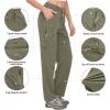 imageLittle Donkey Andy Womens Hiking Zip Off Pants Quick Dry Convertible Shorts UPF 50 Lightweight Outdoor Fishing Safari PantsZsilver Sage