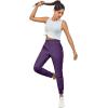 imageLittle Donkey Andy Womens Stretch Joggers with Pockets QuickDry Lightweight Running Pants for WomenDark Purple