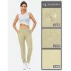 imageLittle Donkey Andy Womens Stretch Joggers with Pockets QuickDry Lightweight Running Pants for WomenKhaki