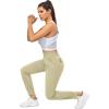 imageLittle Donkey Andy Womens Stretch Joggers with Pockets QuickDry Lightweight Running Pants for WomenKhaki