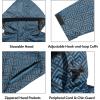 imageLittle Donkey Andy Mens Waterproof Rain Jacket Outdoor Lightweight Rain Shell Coat for HikingGolfTravelA20dark BlueBlue