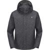 imageLittle Donkey Andy Mens Waterproof Rain Jacket Outdoor Lightweight Rain Shell Coat for HikingGolfTravelA21greyBlack
