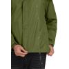 imageLittle Donkey Andy Mens Waterproof Rain Jacket Outdoor Lightweight Rain Shell Coat for HikingGolfTravelA7olive