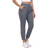 imageLittle Donkey Andy Womens UltraStretch Pants Breathable Quick Dry Lightweight Pants for Active Travel HikingDark Gray