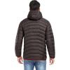 imageLittle Donkey Andy Mens Warm Waterproof Puffer Jacket Hooded Windproof Winter Coat with Recycled InsulationPackablecoffee