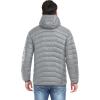 imageLittle Donkey Andy Mens Warm Waterproof Puffer Jacket Hooded Windproof Winter Coat with Recycled InsulationPackablelight Grey