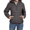 imageLittle Donkey Andy Womens Warm Waterproof Puffer Jacket Hooded Windproof Winter Coat with Recycled InsulationUpgrade Deep Grey Heather