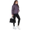 imageLittle Donkey Andy Womens Warm Waterproof Puffer Jacket Hooded Windproof Winter Coat with Recycled InsulationUpgrade Purple Heather