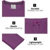 imageLittle Donkey Andy Womens Fleece Lined Thermals Underwear Set Base Layer Long Johns Cold Weather Top BottomPurple