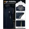 imageLittle Donkey Andy Womens Golf Vest Warm Fleece Lined Sleeveless Jacket for Hiking Travel RunningDark Blue4 Pockets