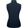 imageLittle Donkey Andy Womens Golf Vest Warm Fleece Lined Sleeveless Jacket for Hiking Travel RunningDark Blue4 Pockets