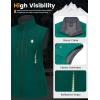imageLittle Donkey Andy Womens Golf Vest Warm Fleece Lined Sleeveless Jacket for Hiking Travel RunningGreen4 Pockets