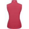 imageLittle Donkey Andy Womens Golf Vest Warm Fleece Lined Sleeveless Jacket for Hiking Travel RunningWatermelon Red4 Pockets
