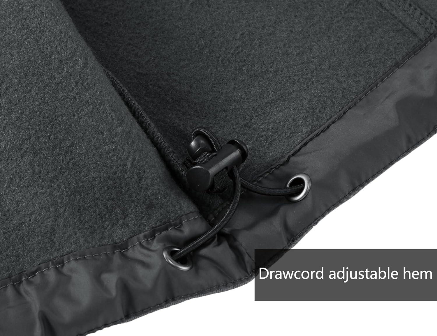 imageLittle Donkey Andy Mens Insulated Hybrid Jacket Quilted Fleece Lined Running Hiking JacketGray  Upgrade Cuffs