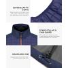 imageLittle Donkey Andy Mens Lightweight Puffer Vest Warm Outdoor Sleeveless Jacket for Golf Hiking RunningBlue