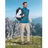 imageLittle Donkey Andy Mens Lightweight Puffer Vest Warm Outdoor Sleeveless Jacket for Golf Hiking RunningBright Blue