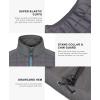 imageLittle Donkey Andy Mens Lightweight Puffer Vest Warm Outdoor Sleeveless Jacket for Golf Hiking RunningGrey