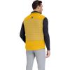 imageLittle Donkey Andy Mens Lightweight Puffer Vest Warm Outdoor Sleeveless Jacket for Golf Hiking RunningMustard Yellow