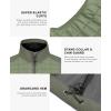 imageLittle Donkey Andy Mens Lightweight Puffer Vest Warm Outdoor Sleeveless Jacket for Golf Hiking RunningSage
