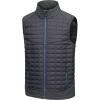 imageLittle Donkey Andy Mens Lightweight Puffer Vest Warm Outdoor Sleeveless Jacket for Golf Hiking RunningGrey